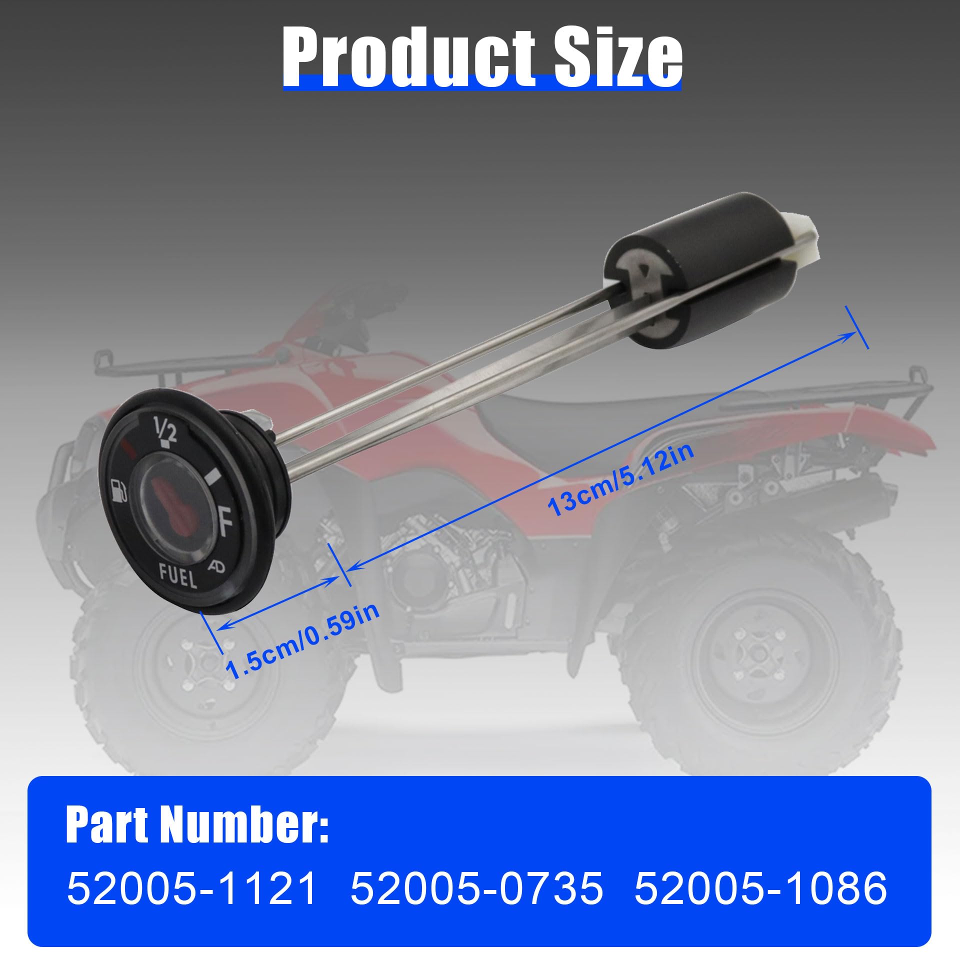 E95とE95と3L Amazon.com: GXARTS Fuel Gauge with Cap Compatible with